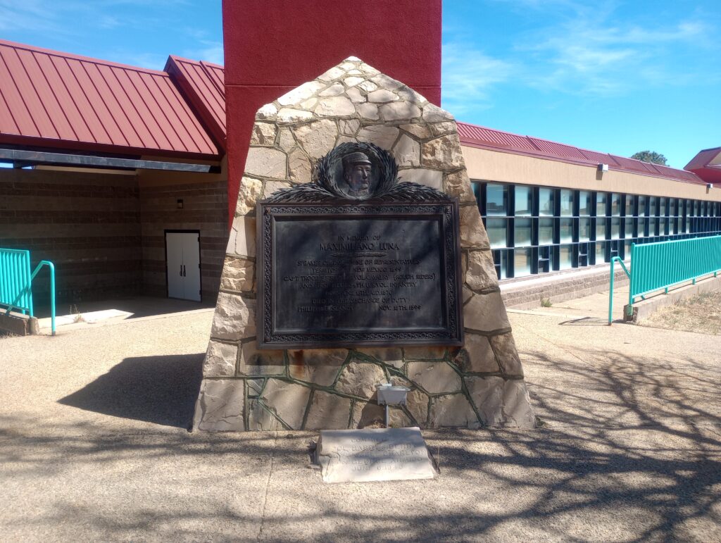 Maximiliano Luna Monument on Luna Community College Campus