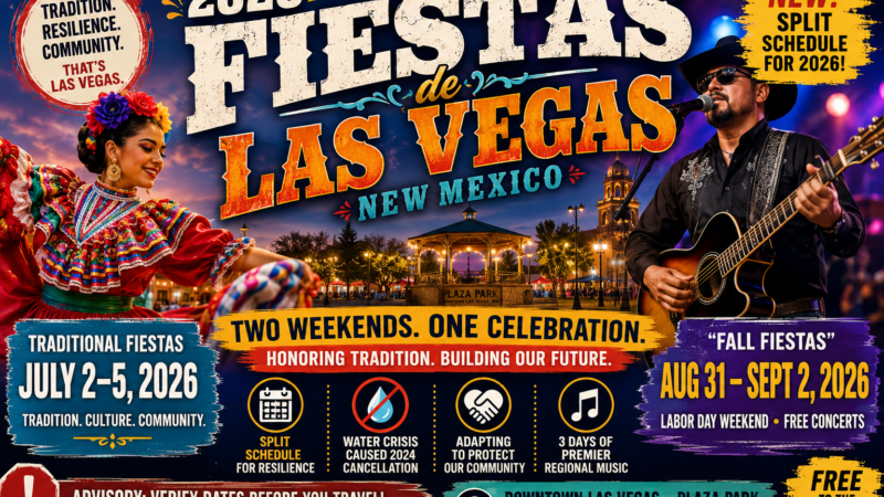 2026 Fiestas De Las Vegas Nuevo Mejico