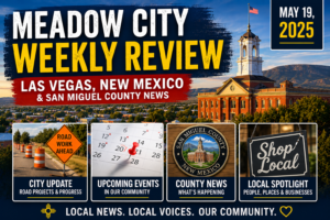 Las Vegas NM Weekly Review: Water Treatment Facility, Infrastructure Updates & Community News