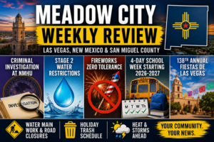 Weekly Community Update: Investigation, Water Conservation, Fiesta Celebrations and School Changes