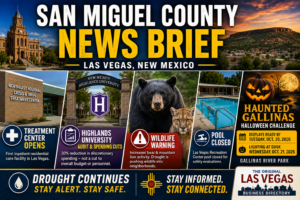 San Miguel County News Brief: Treatment Center, Highlands University & Wildlife Warning