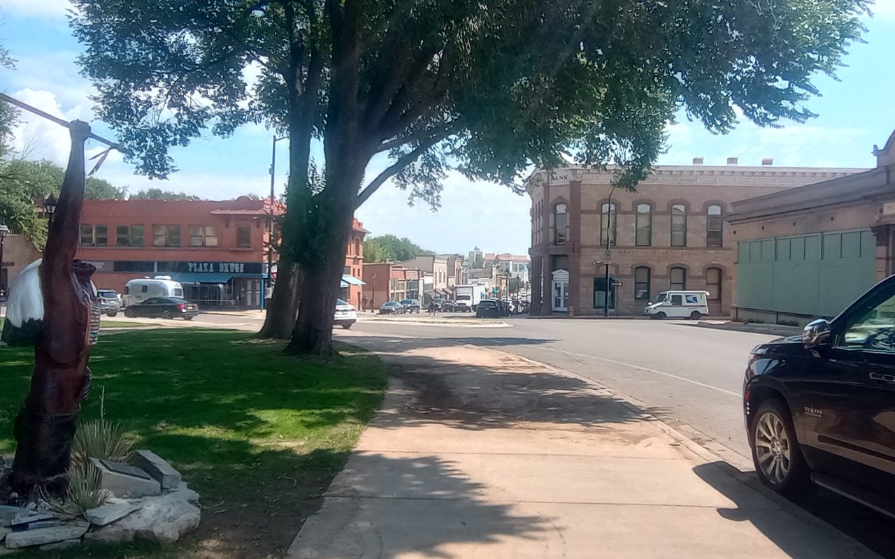 Plaza Park View Towards Bridge Street
